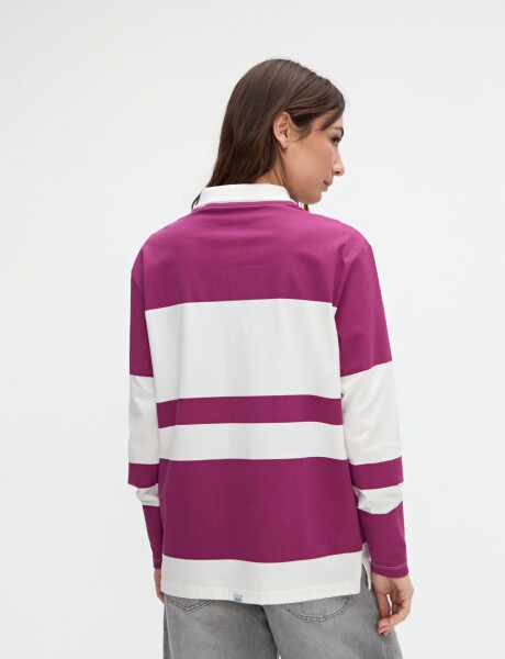 Remera polo Naia Off white