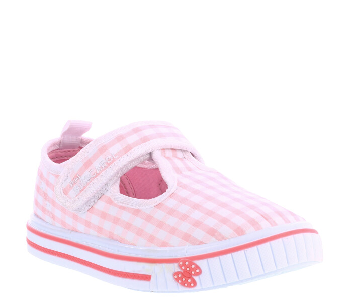 Guillerminas de Niña MINI Miss Carol MUM con tela a cuadros Rosado