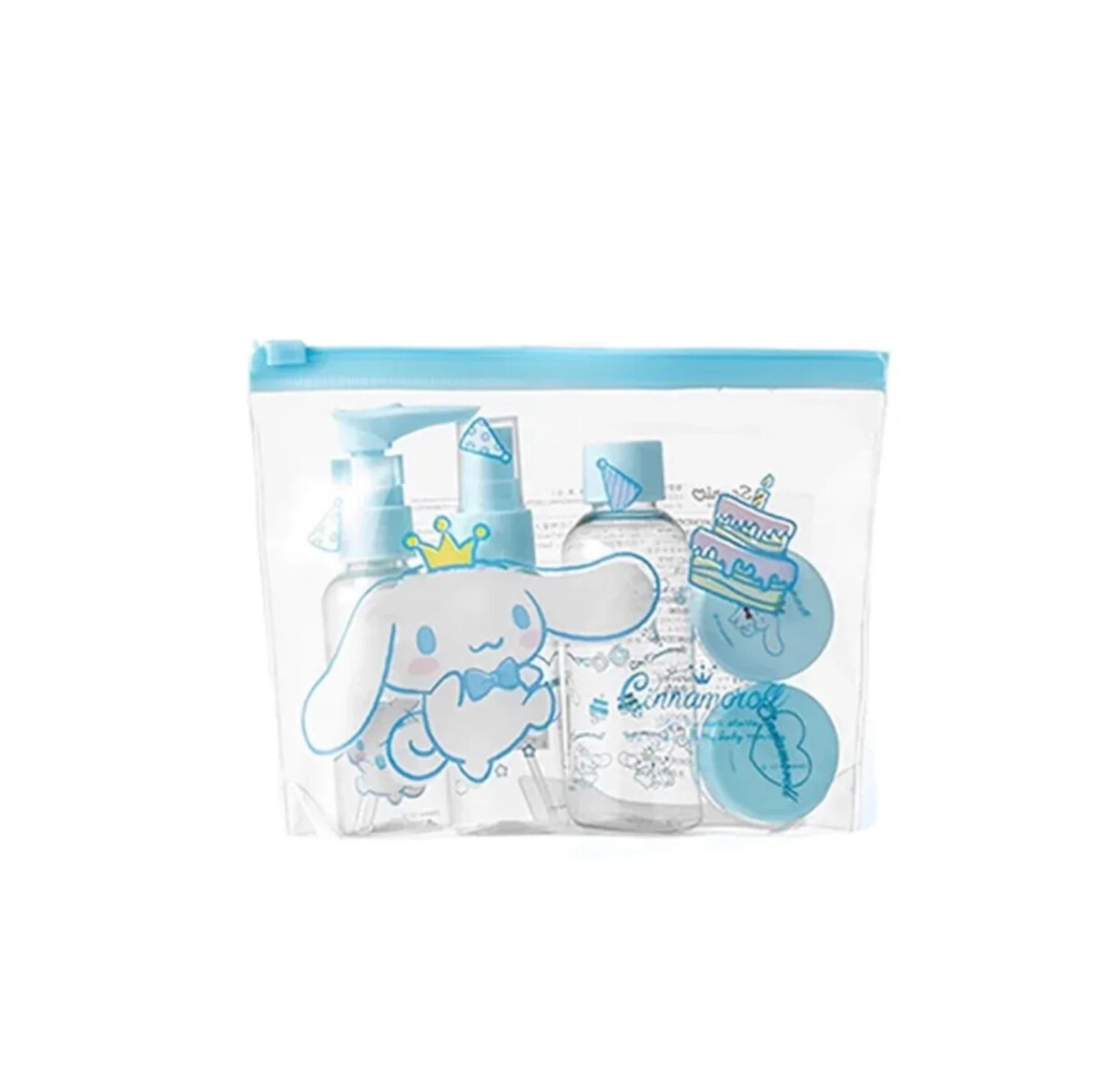 Set frascos Sanrio 5pcs - Cinnamoroll 