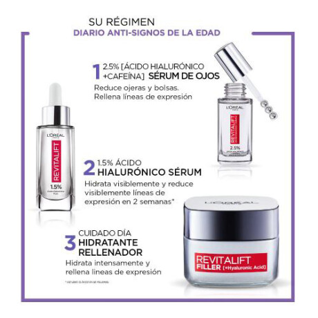 Sérum de Ojos L'Oréal Paris Revitalift Ácido Hialurónico 20ml Sérum de Ojos L'Oréal Paris Revitalift Ácido Hialurónico 20ml