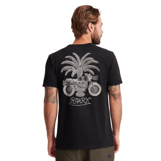 Remera Roark Moto - Negro Remera Roark Moto - Negro
