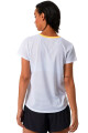 REMERA MUJER NEW BALANCE PRT F FLT SS Blanco