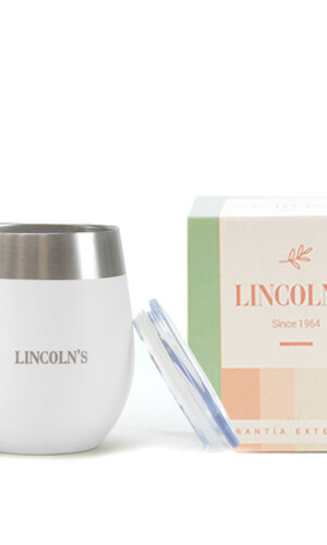 MATE HYDRUS ACERO INOXIDABLE BLANCO