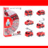 OUTLET Auto Bomberos 6 pcs Outlet Auto Bomberos 6 Pcs