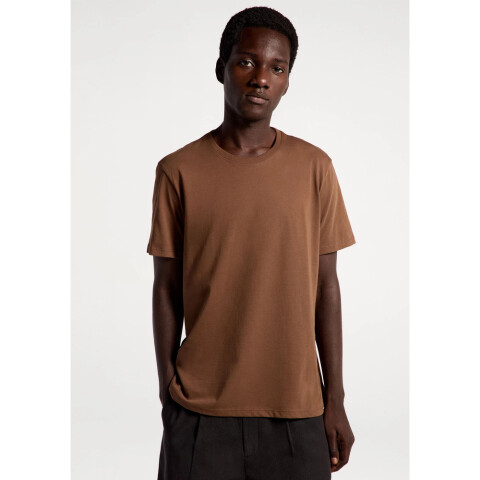 CAMISETA MM MASC MARROM ESCURO