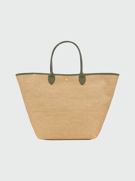 Longchamp - Bolso, Le Panier Pliage Verde
