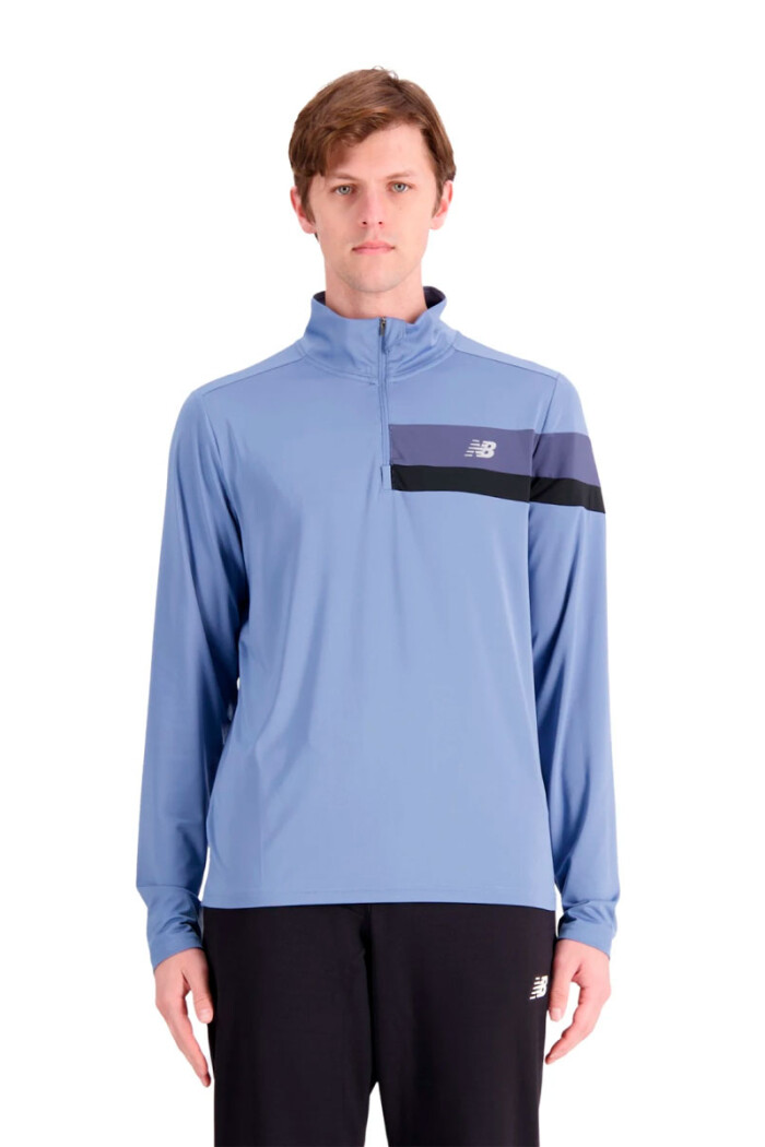 BUZO HOMBRE NEW BALANCE ACCELERATE HZ Azul-jean
