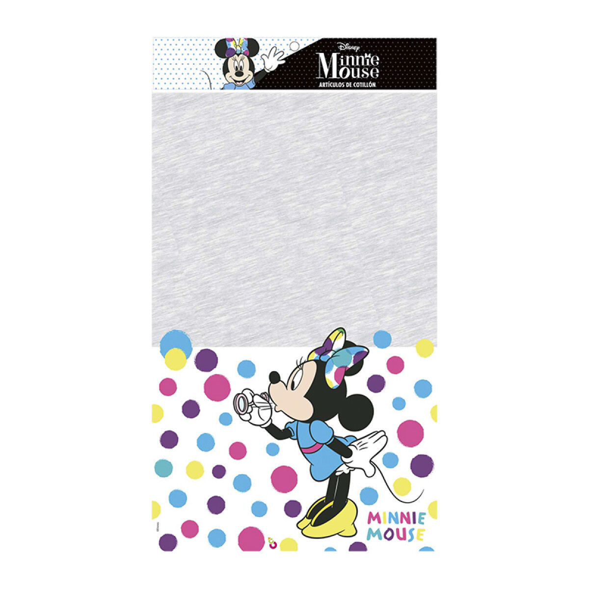 Cotillón Mantel Rectangular - Minnie 