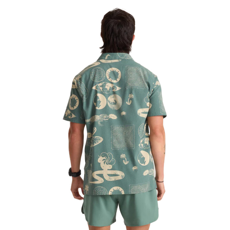 Camisa Roark Bless Up Trail - Verde Camisa Roark Bless Up Trail - Verde