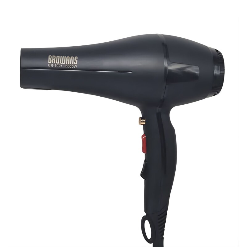 Secador de pelo frío/calor PRO Moser MS-7711 con 2 boquillas Negro