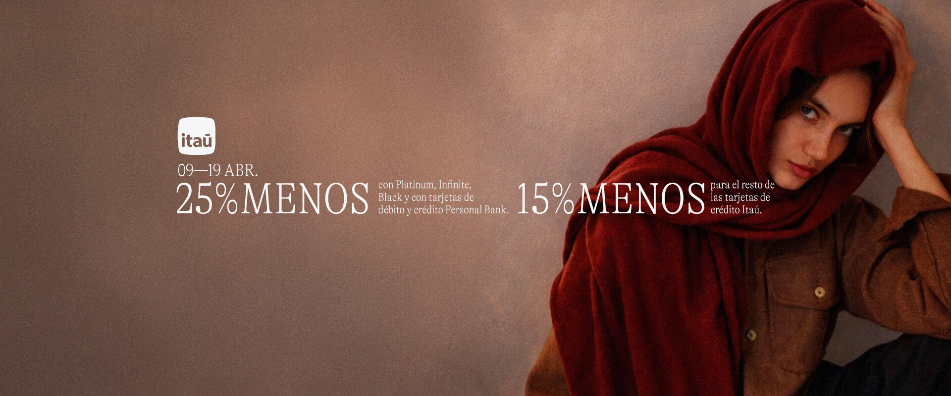 25% y 15% ITAÚ
