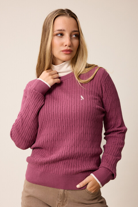 SWEATER DUNAI POLANCO Uva