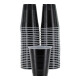 Vaso 350ml Diferentes colores x50un Negro