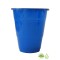 Vaso Biodegradable 210ml x10 Azul