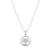 Dije arbol de la vida - Plata 925 - cuarzo cristal - CP4666 conpiedra