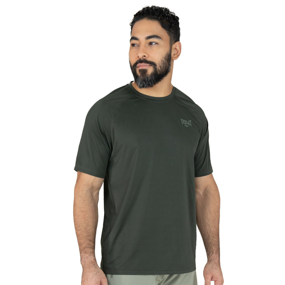 TSHIRT MEN POLY/SPX EVERLAST COPPER GN M6 - GREEN 