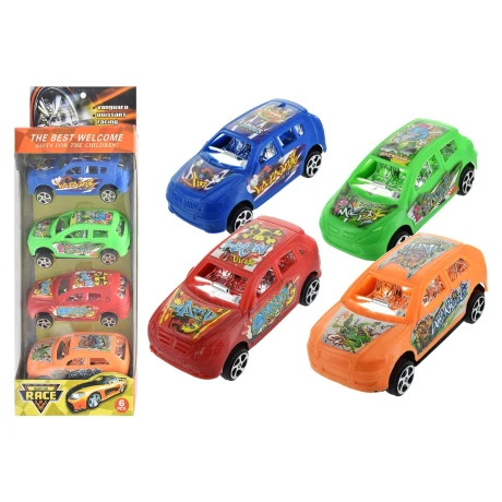 AUTITO DE CARRERA X4PCS CAJA AUTITO DE CARRERA X4PCS CAJA