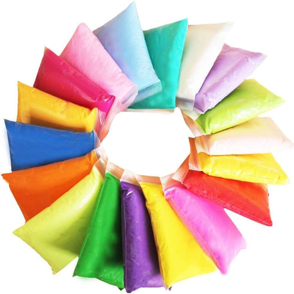 Masas para molder x 24 colores - Masas Para Molder X 24 Colores 