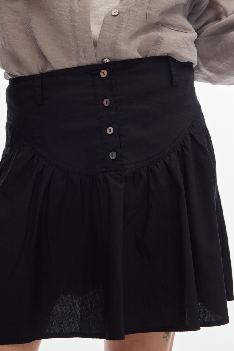 Falda Queen Cotton Black