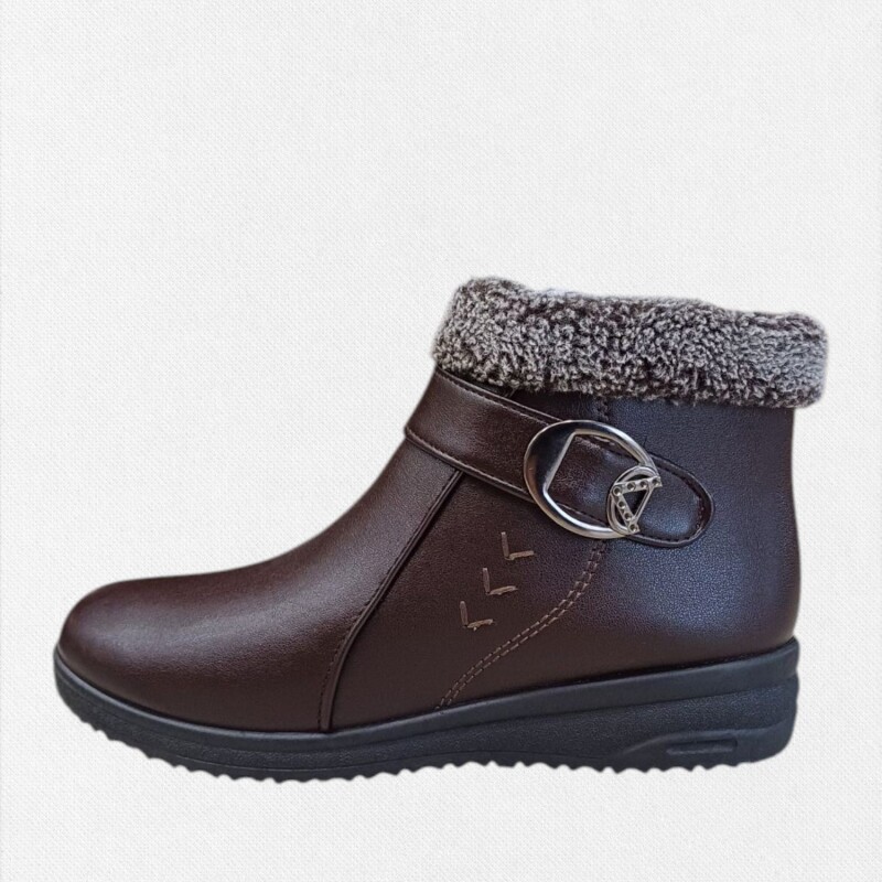 Bota BBO corderito MARRÓN
