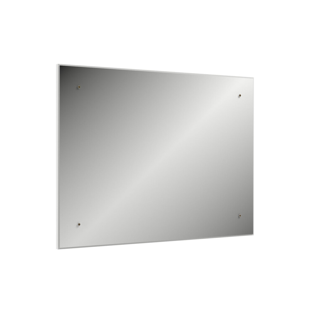 ESPEJO DE BAÑO 80 CM MDF BLANCO ONTARIO