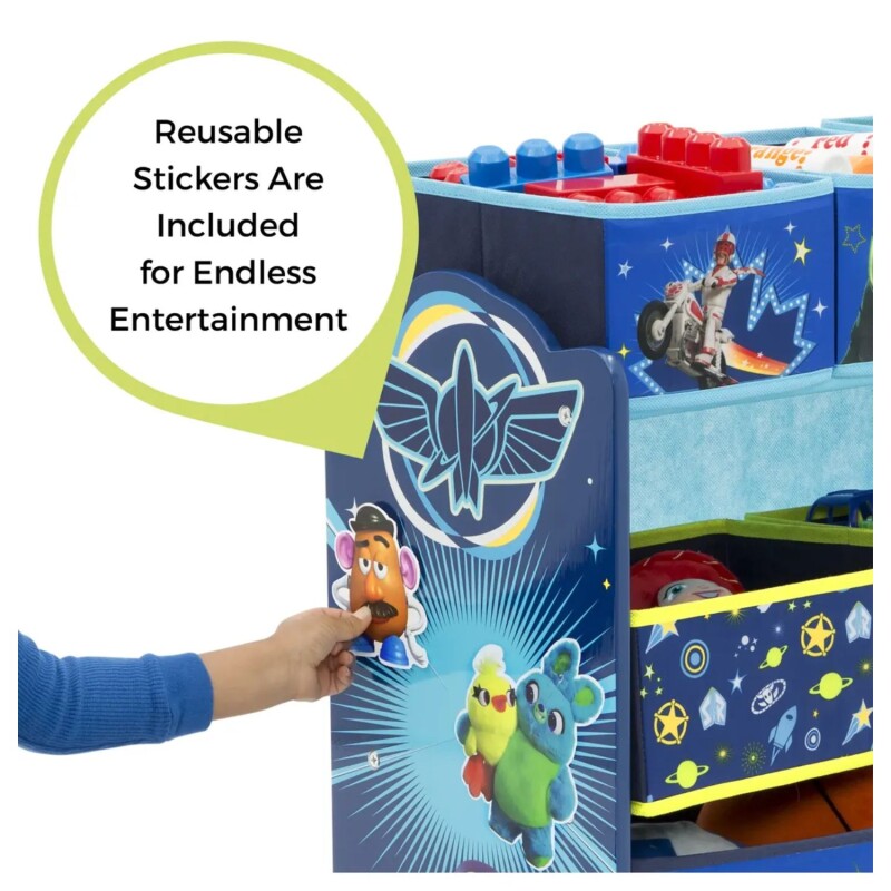 Organizador Infantil Disney C/6 compartimentos Toy Story