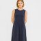 Vestido Barra Azul Marino