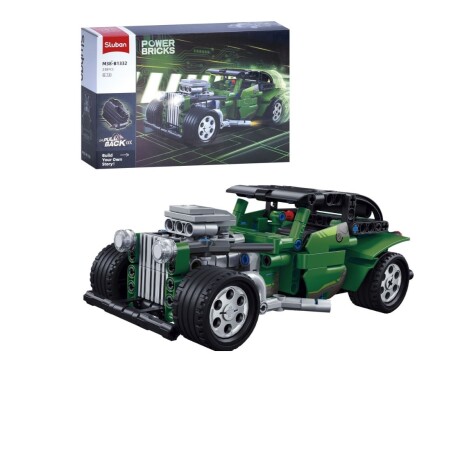 Juego Bloques de Construcción Sluban Jeep 001