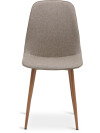 Silla de comedor BISTRUP arena/roble Silla de comedor BISTRUP arena/roble