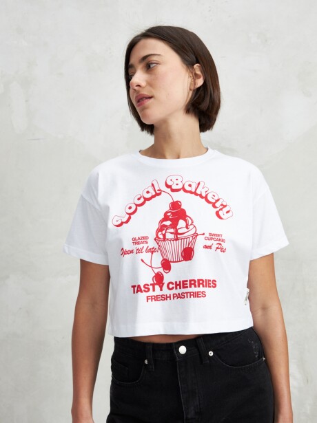 REMERA SOJA BLANCO
