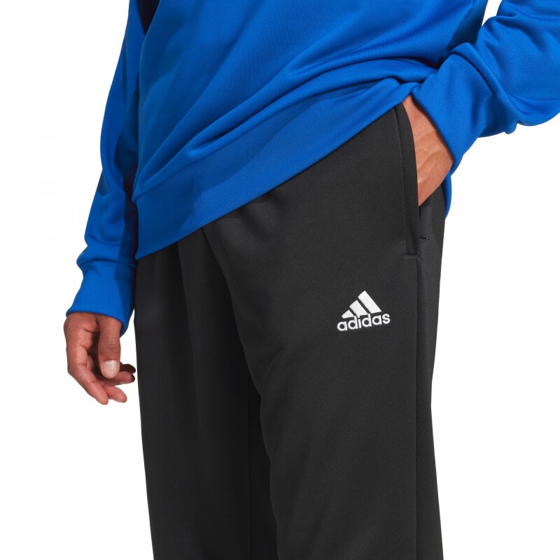 Conjunto Sportswear French Terry Hooded de Hombre Azul