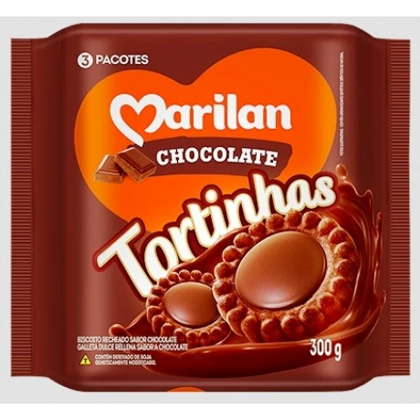 GALLETA TORTITA MARILAN PAQ X3U 300G CHOCOLATE GALLETA TORTITA MARILAN PAQ X3U 300G CHOCOLATE