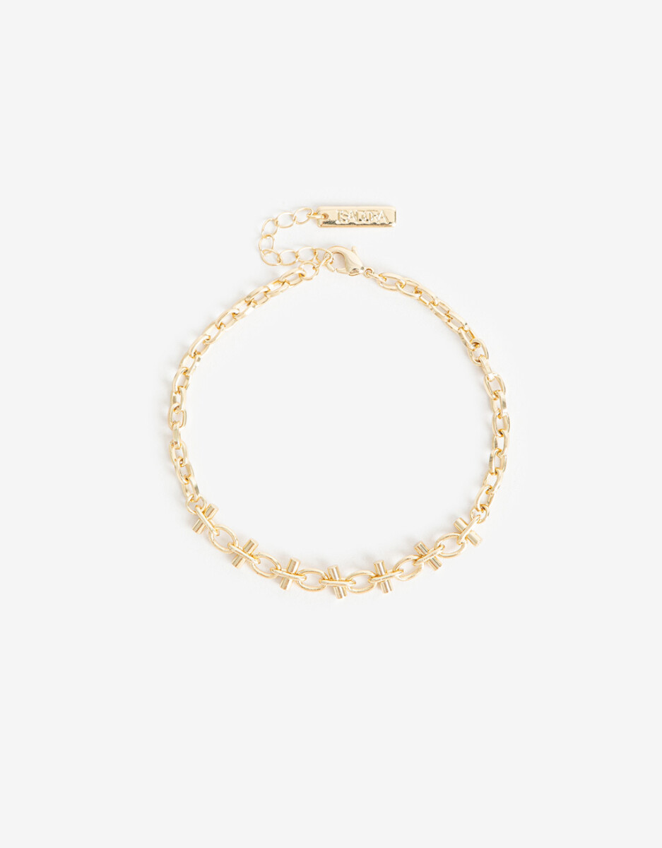 Pulsera Bañado En Oro 