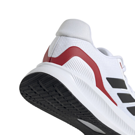 adidas RUNFALCON 5 White/Red/Black