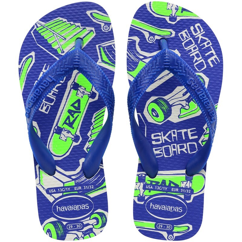 Ojotas Havaianas Kids Athletic Blanco