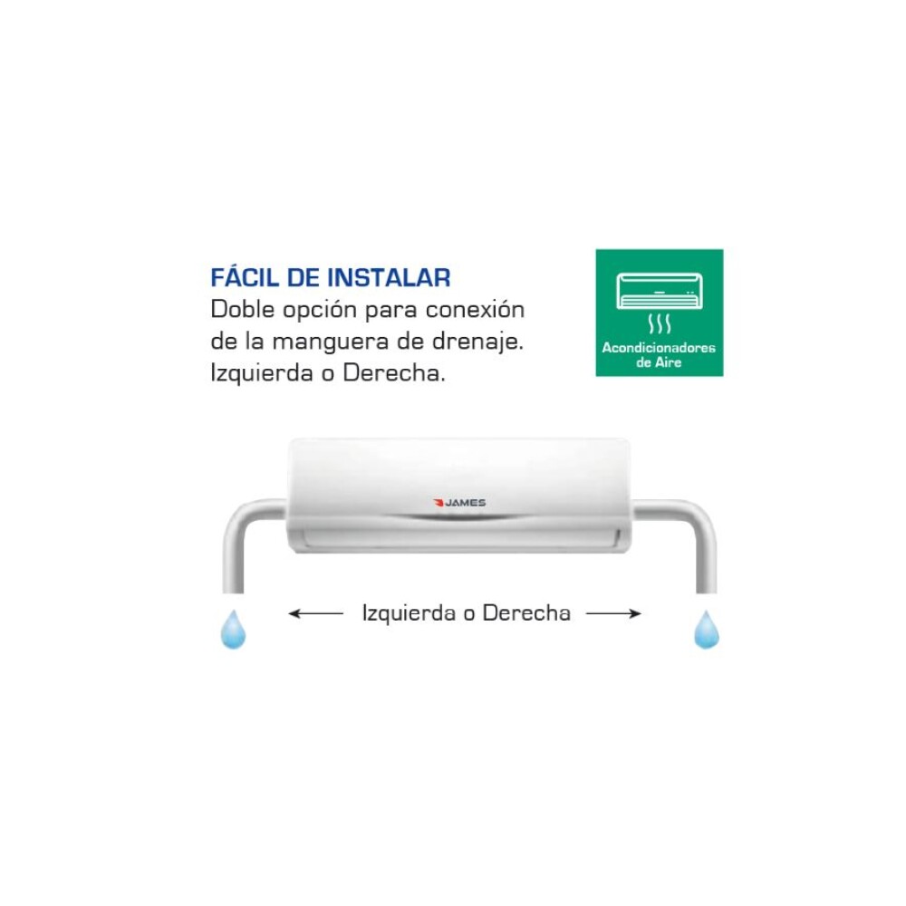Aire Acondicionado James Split - 9000 Btu Aire Acondicionado James Split - 9000 Btu