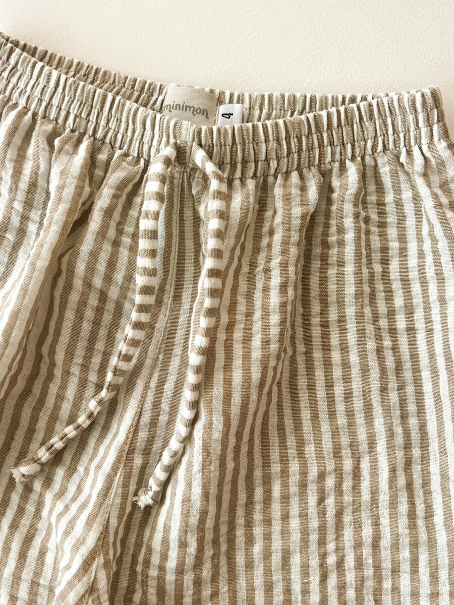 Pantalon Pai stripe beige Pantalon Pai stripe beige