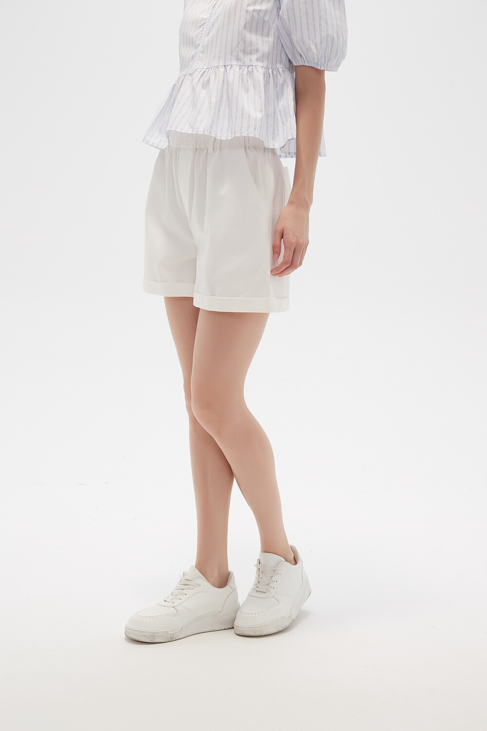 Short Polly Blanco