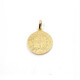 Medalla En Oro 18K amarillo San Benito. 21 mm. Medalla En Oro 18K amarillo San Benito. 21 mm.