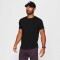 Polo Manga Corta The 24-7 Tee Curved Hem Hombre Black