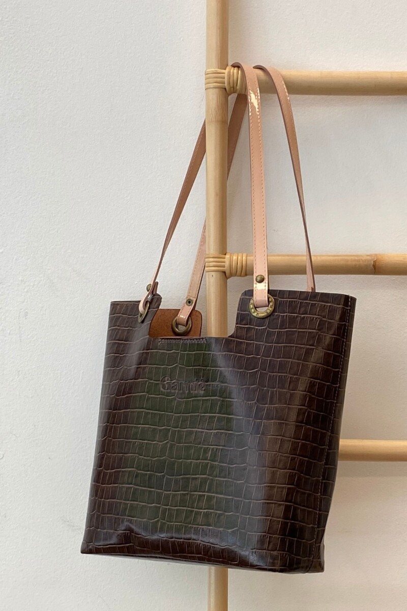 Cartera Linda - Crocco Chocolate 