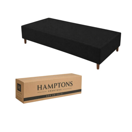 Sommier 1 Plaza THM Palladium 80X185 Negro