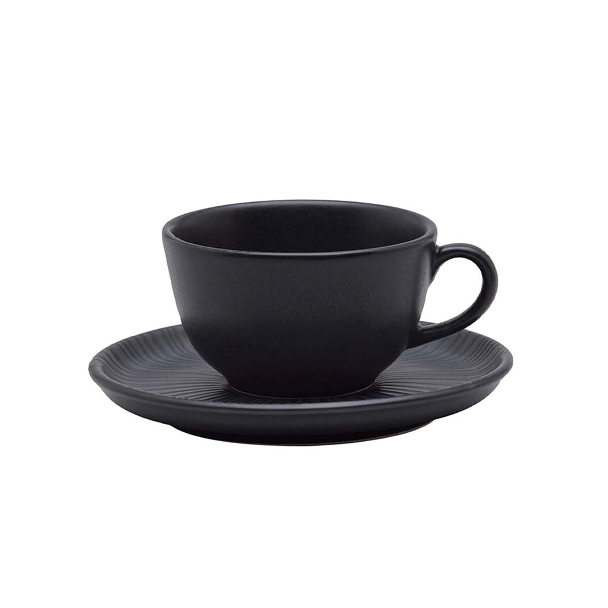 Taza te con plato Onix 200 ml OXFORD 