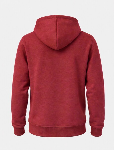 CAMPERA UNISSEX BÁSICA ADULTO ROJO