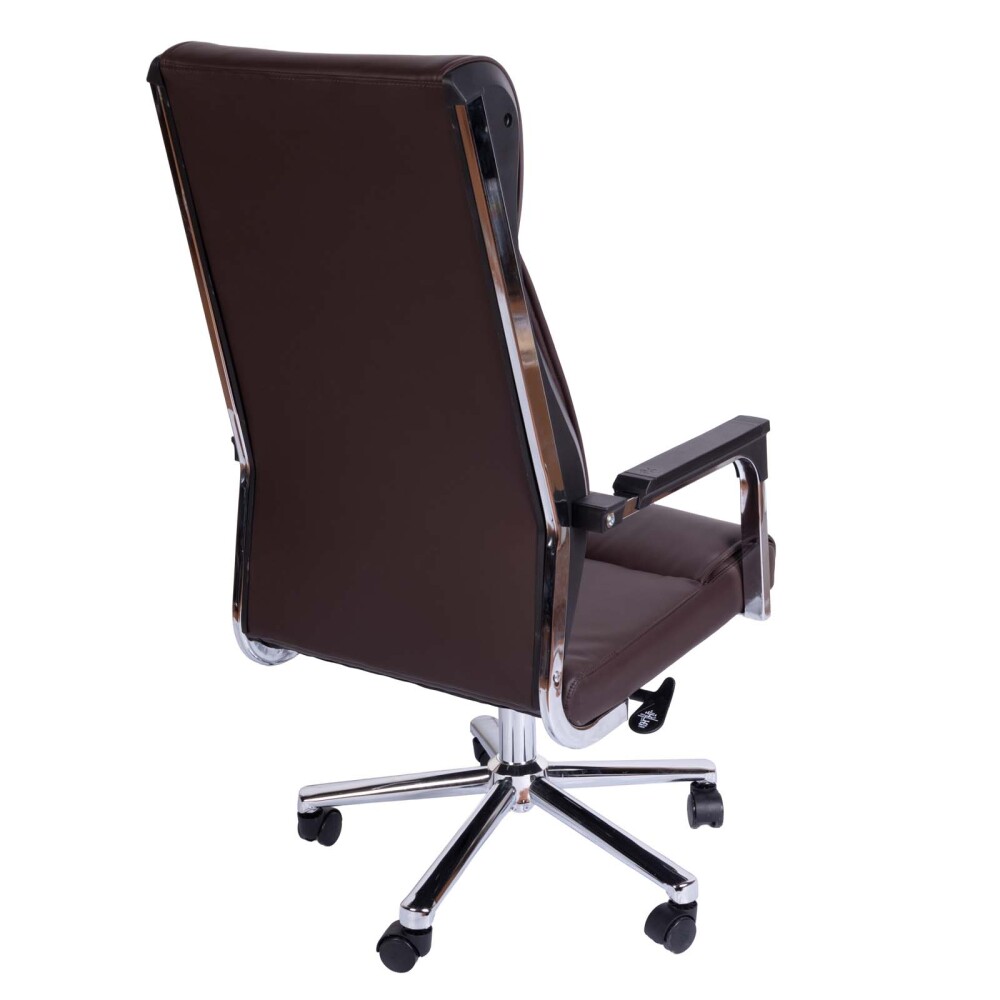 SILLA DE OFICINA MALLA MARRON TERRA