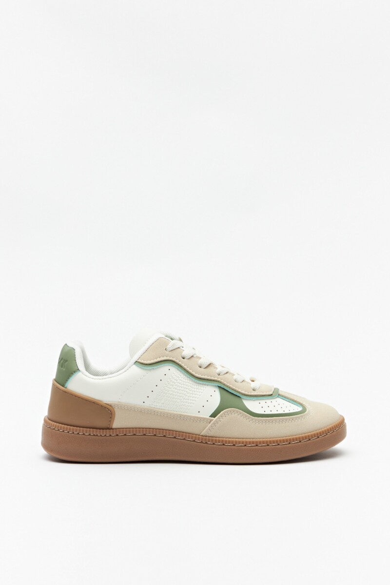 ZAPATILLA GOLETTA Verde Grisáceo