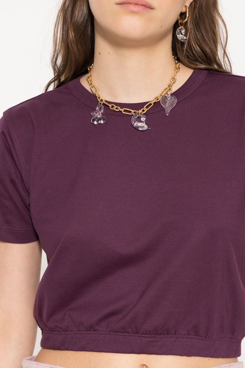 REMERA VERA Bordo