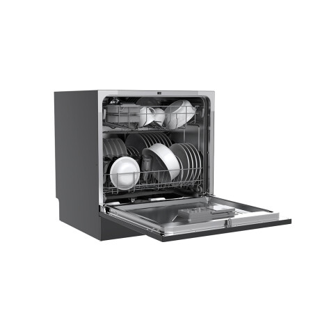 Lavavajillas Negro 8C Midea MDWTT0802GB Lavavajillas Negro 8C Midea MDWTT0802GB
