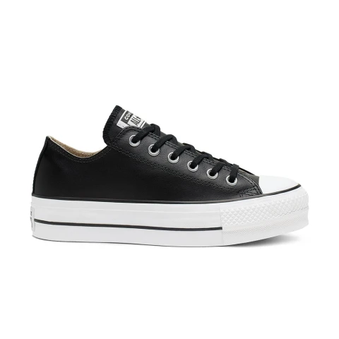 Ct As Platform Leather Ox - Mujer Black
