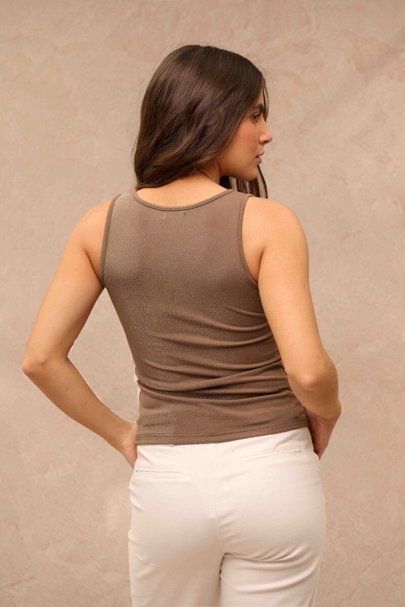 TOP EUGENIA MARRON TOP EUGENIA MARRON